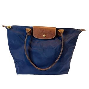 Longchamp Le Pliage Classic Large Navy Purse